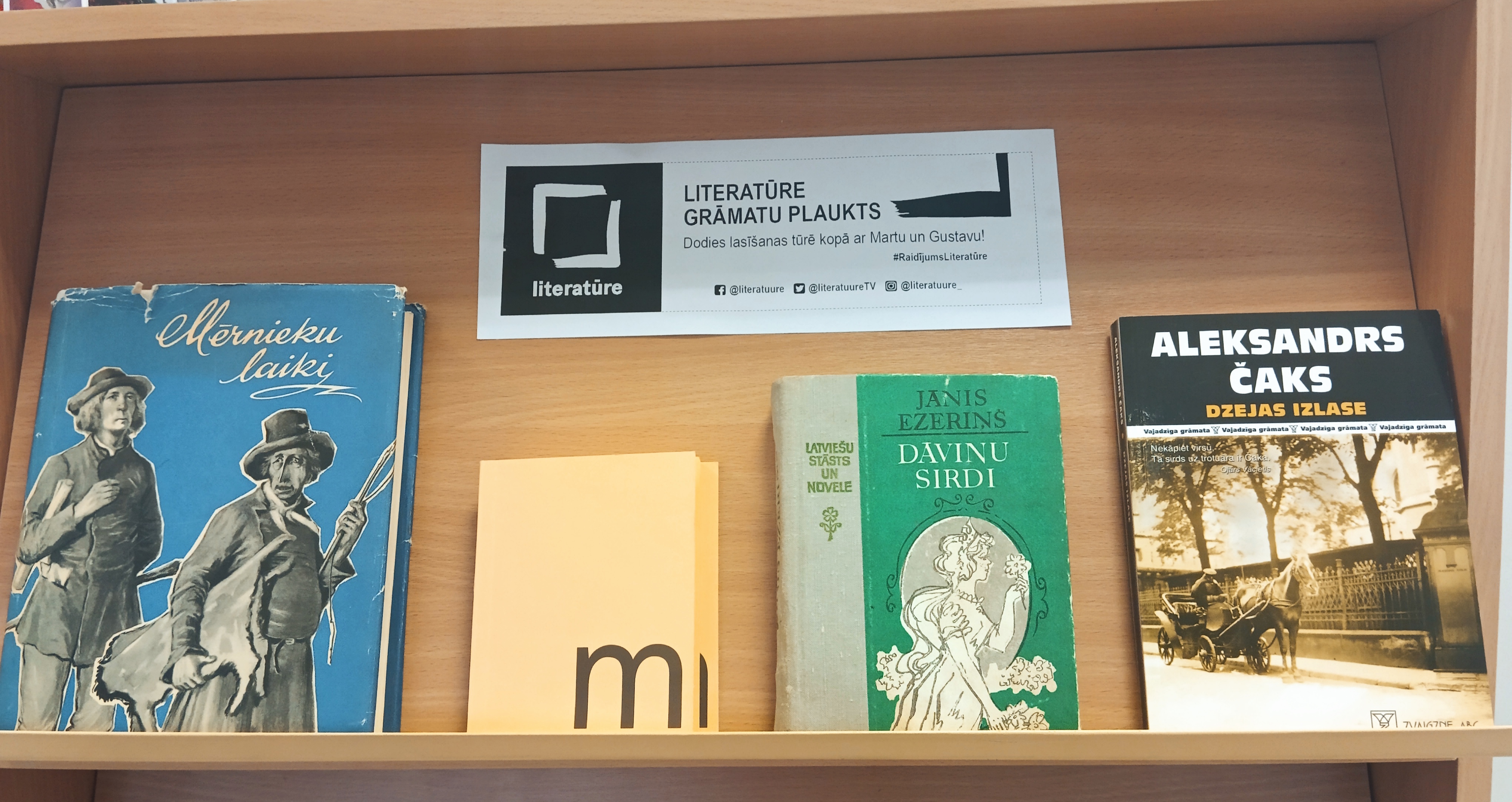 LITERATŪRES GRĀMATU PLAUKTS