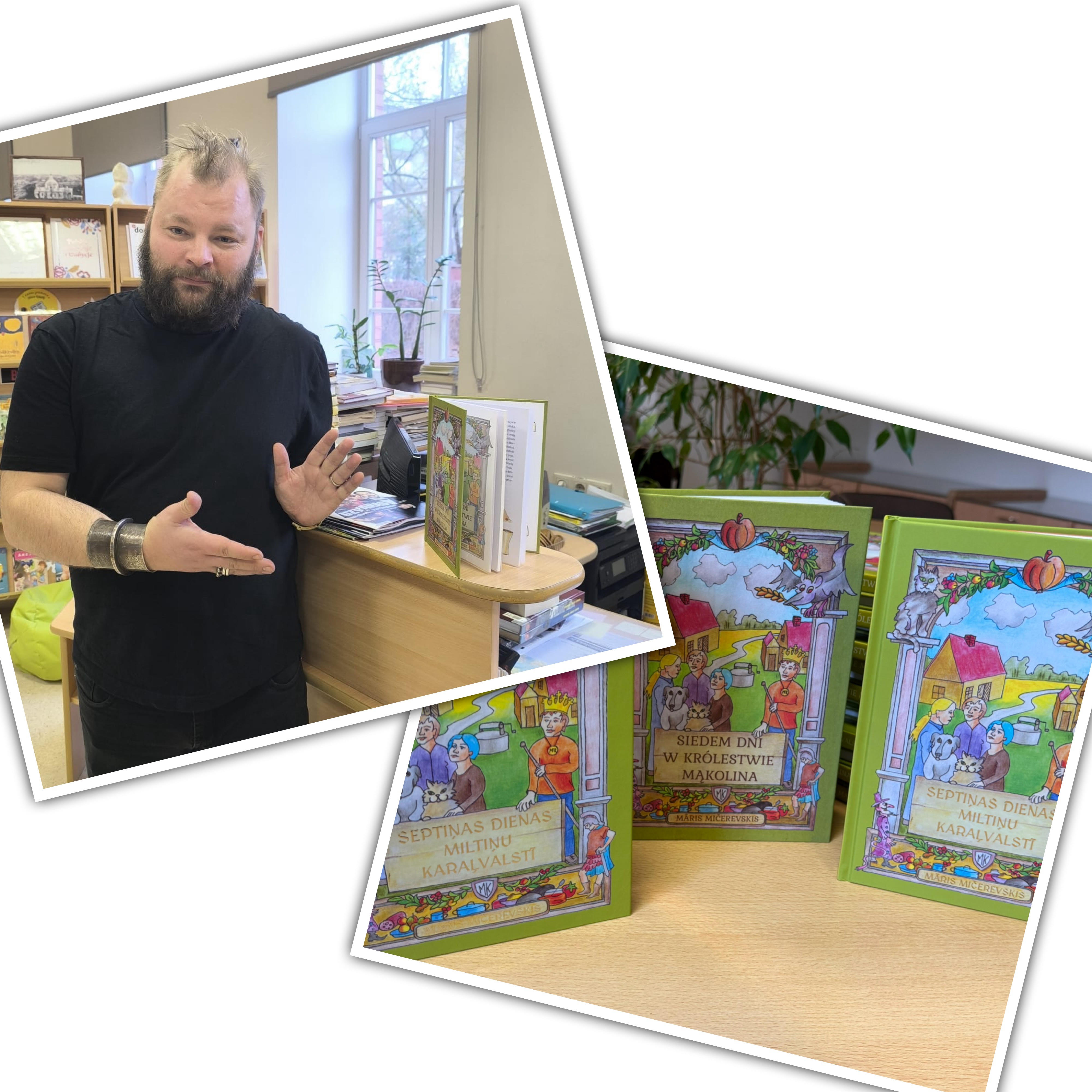 GRĀMATAS DĀVANĀ NO MĀRA MIČEREVSKA!