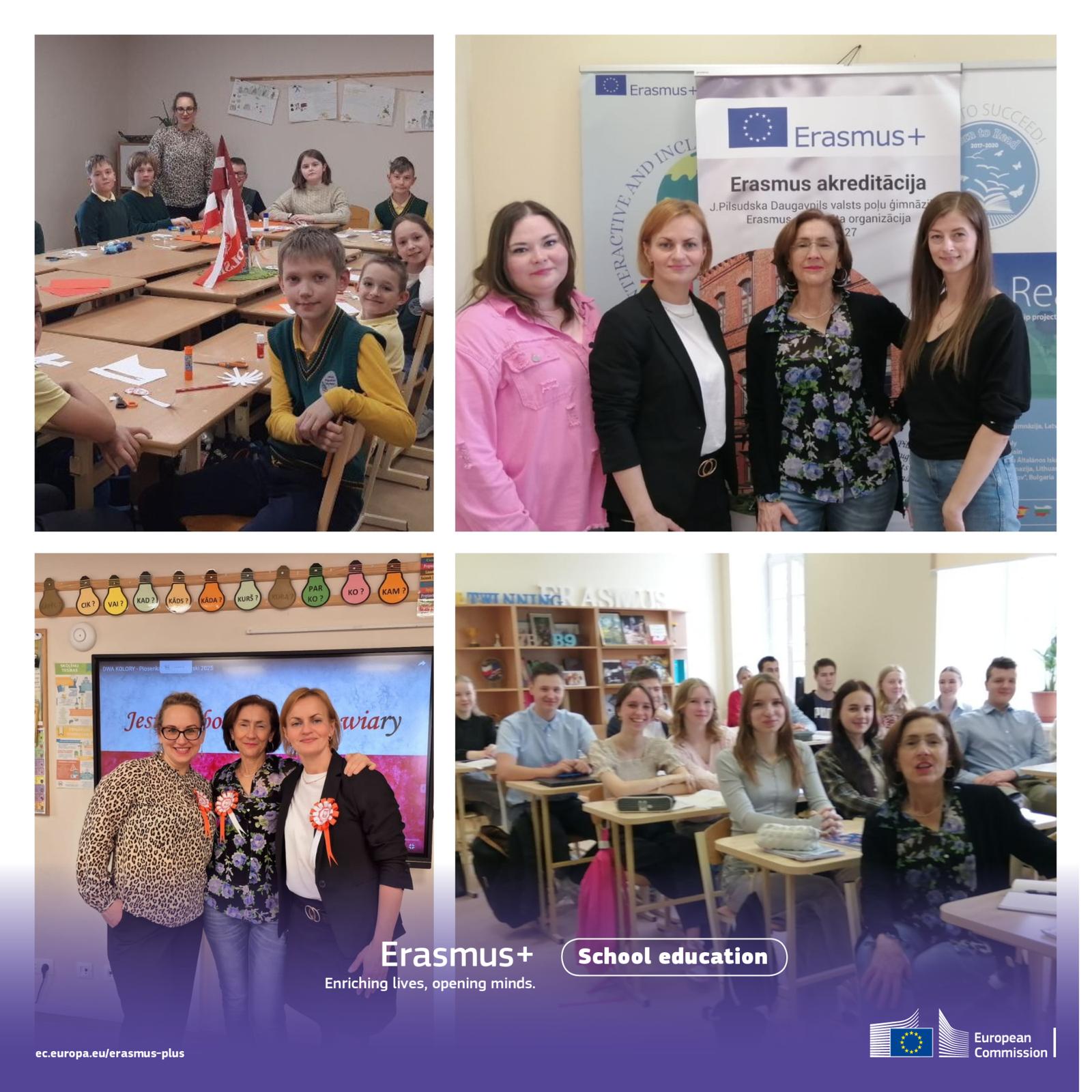 PIRMĀ ERASMUS+ DARBA ĒNOŠANAS PIEREDZE MŪSU ĢIMNĀZIJĀ