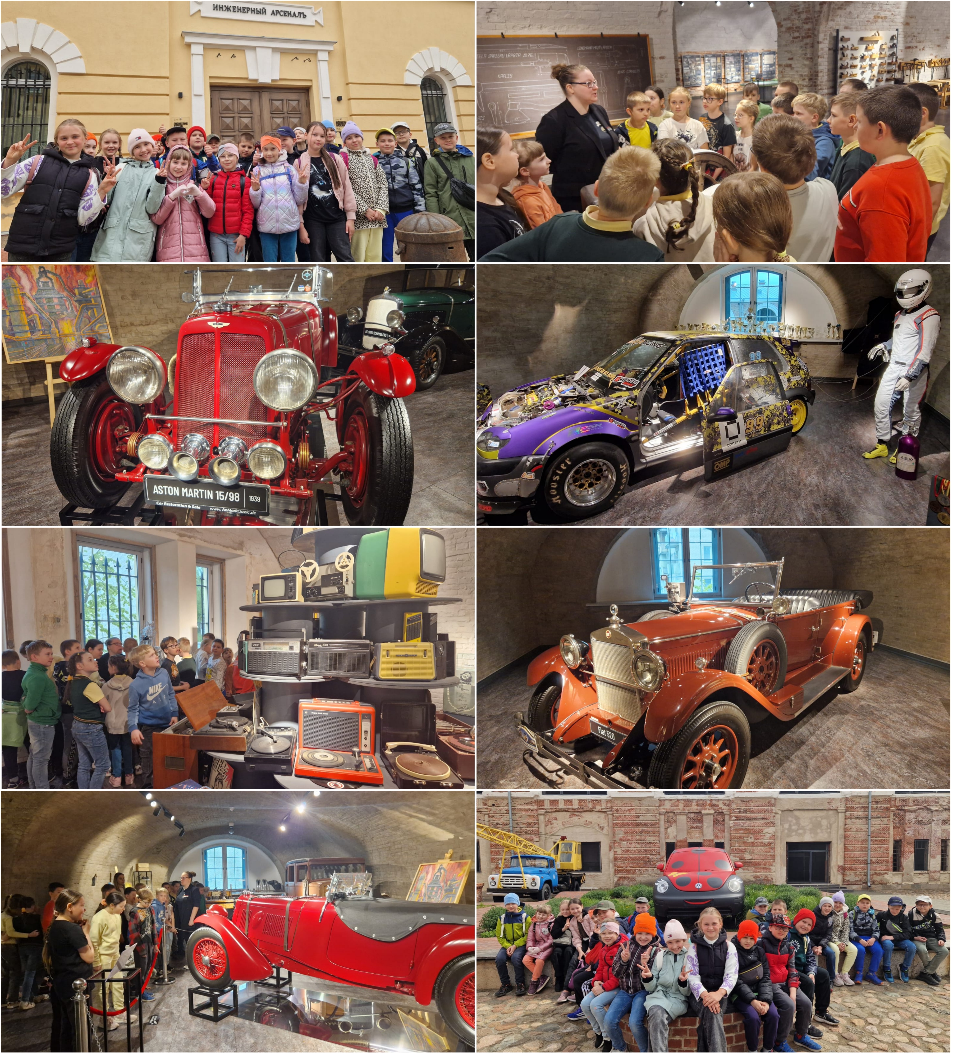 3.KLAŠU SKOLĒNI IEPAZĪST TEHNIKU UN VĒSTURI "DAUGAVPILS INŽENIERU ARSENĀLĀ"