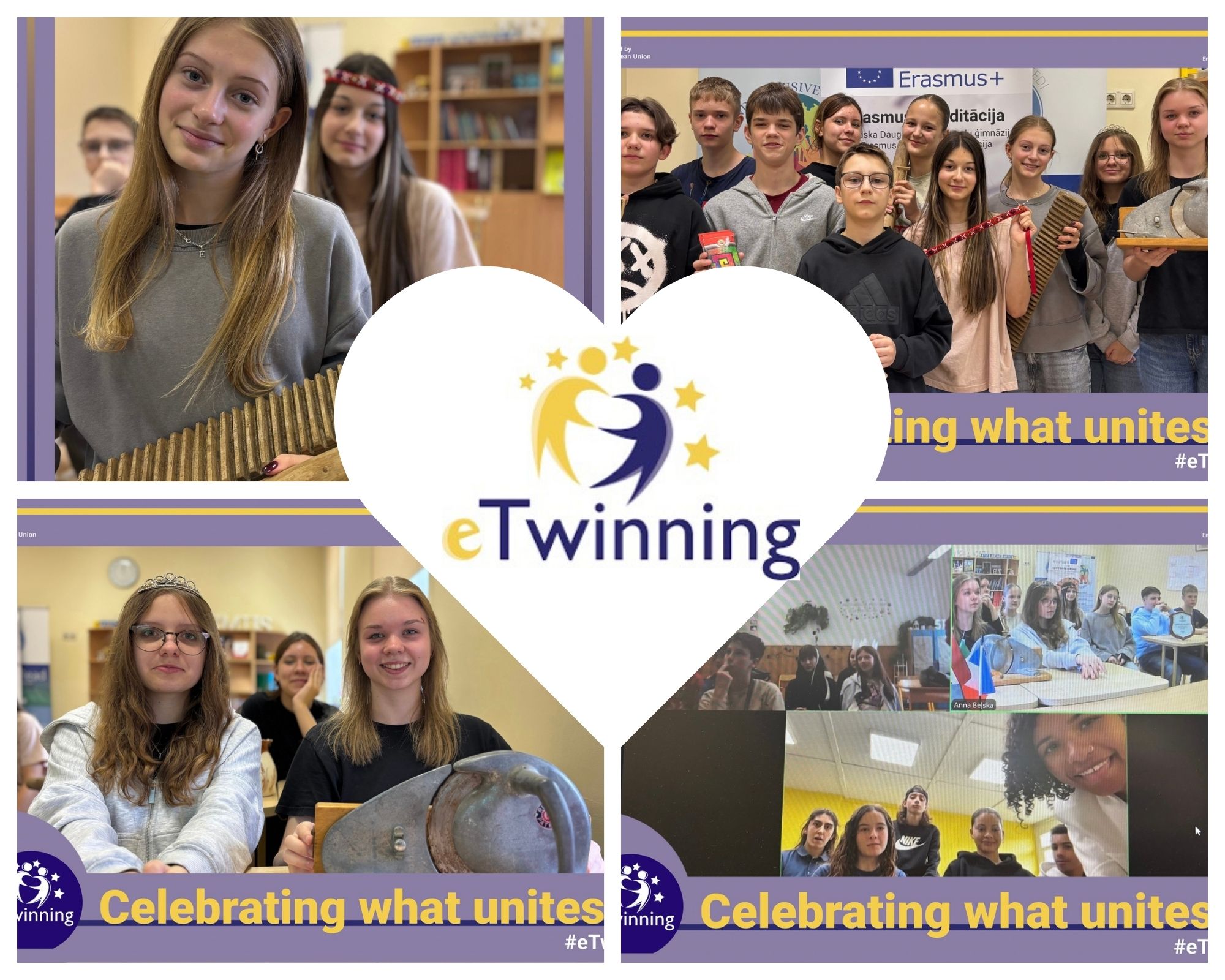 MŪSU ETWINNING PROJEKTS STARP 4 LABĀKAJIEM LATVIJĀ