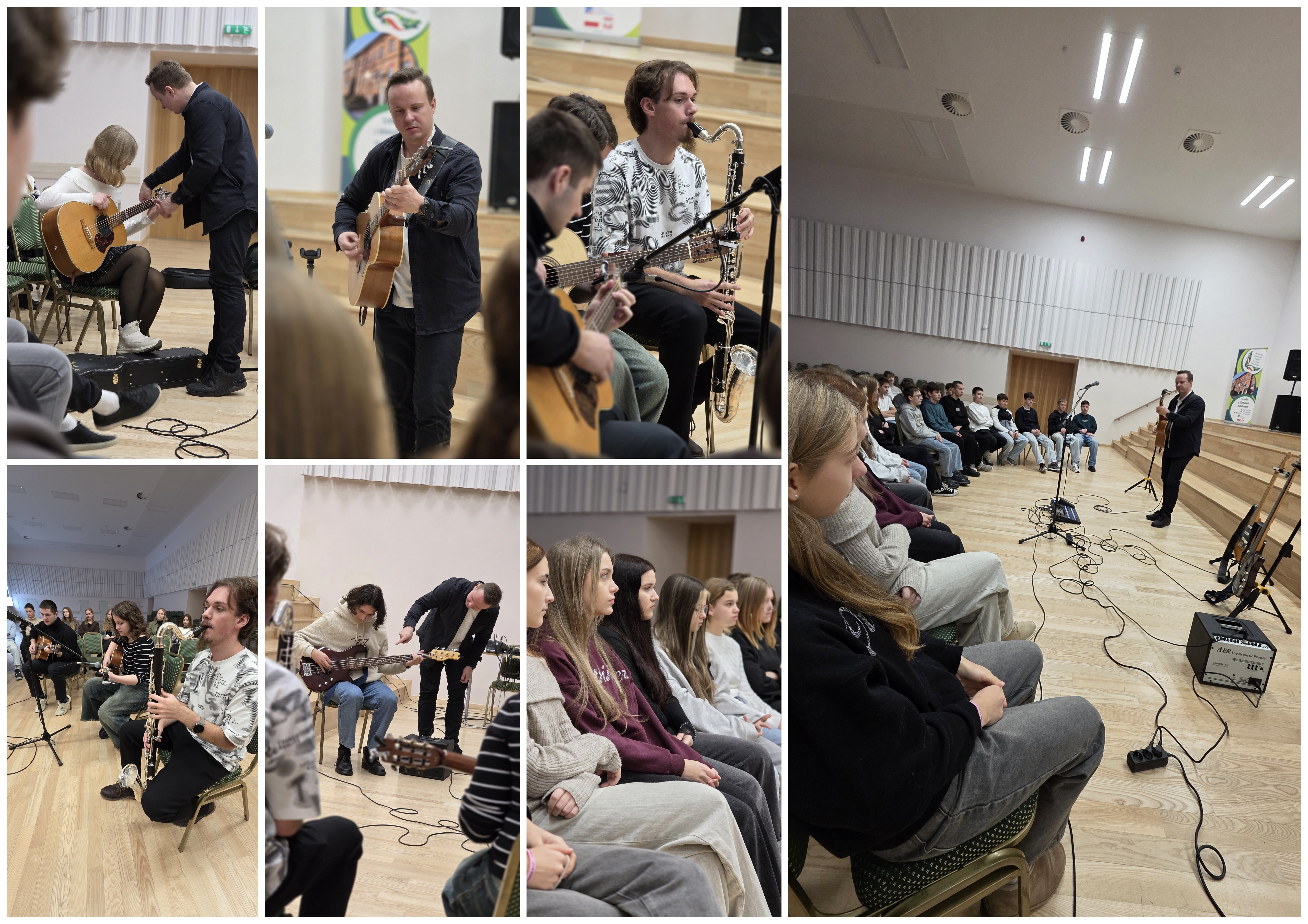 NODARBĪBAS AR ĢITĀRAS VIRTUOZU 8. UN 12. KLASĒS