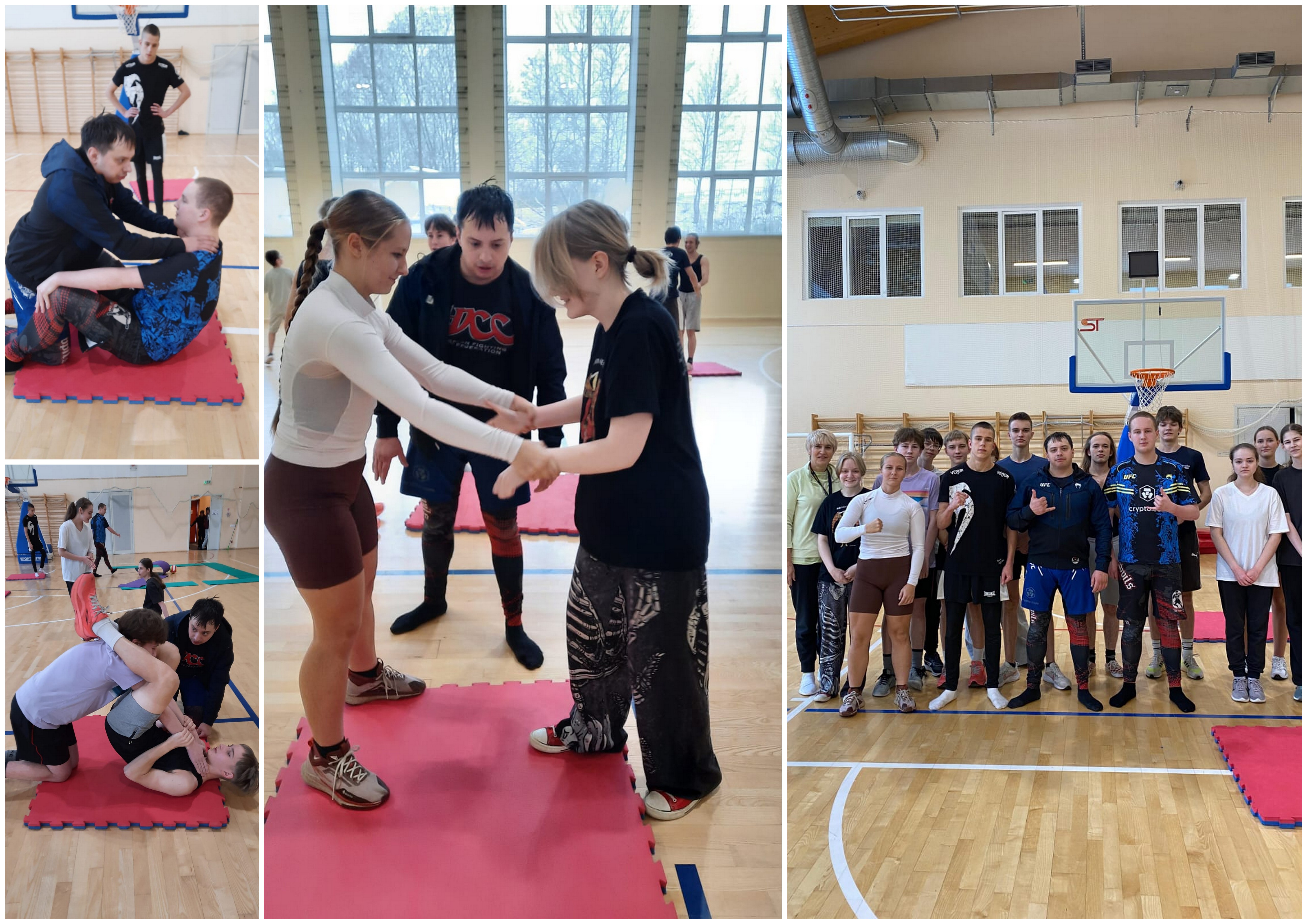 10.KLASES JAUNIEŠI IEPAZĪSTAS AR CĪŅAS SPORTA VEIDIEM