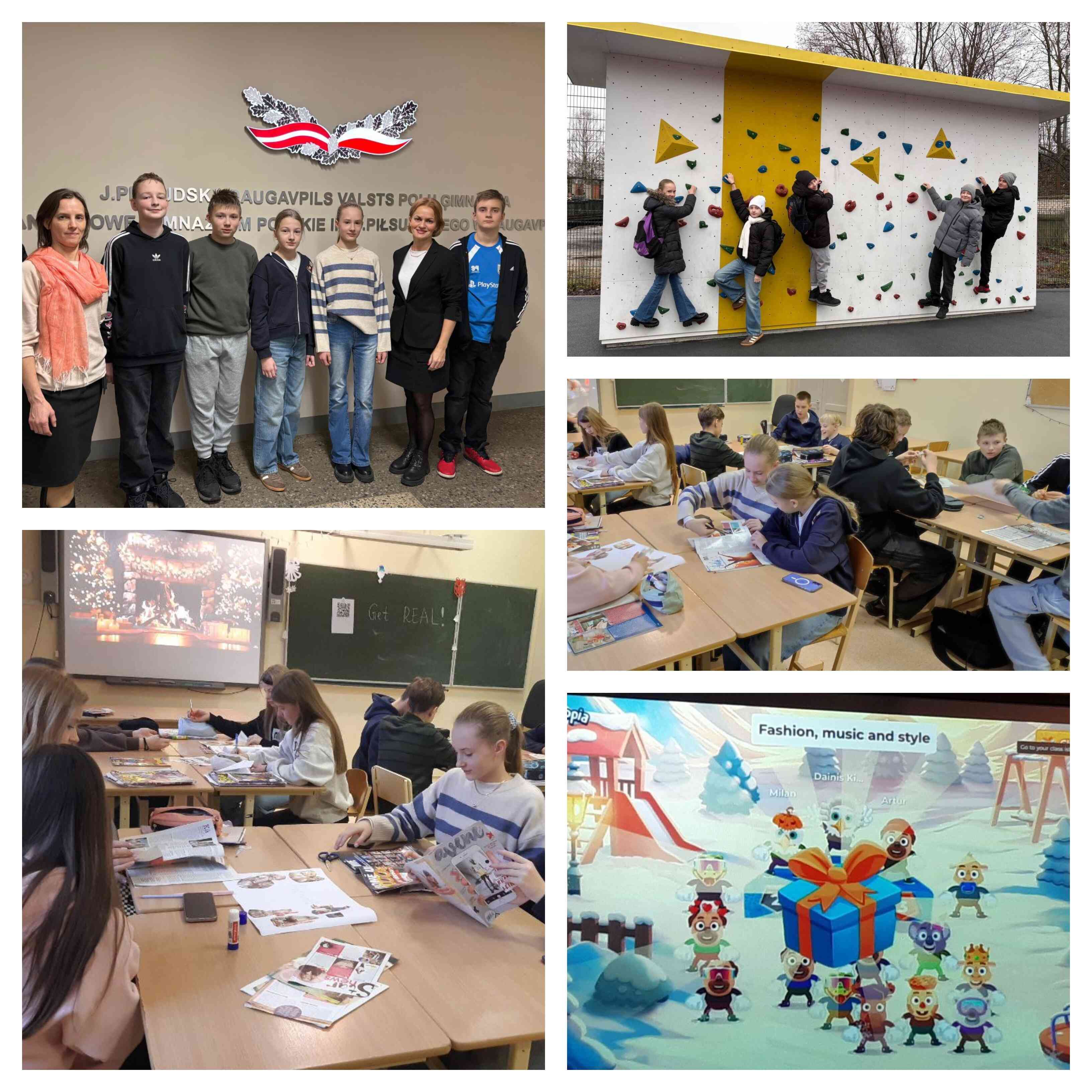 “GET REAL!” – KOPĪGS ETWINNING PROJEKTS UN DRAUDZĪGA TIKŠANĀS J.PILSUDSKA DAUGAVPILS VALSTS POĻU ĢIMNĀZIJĀ