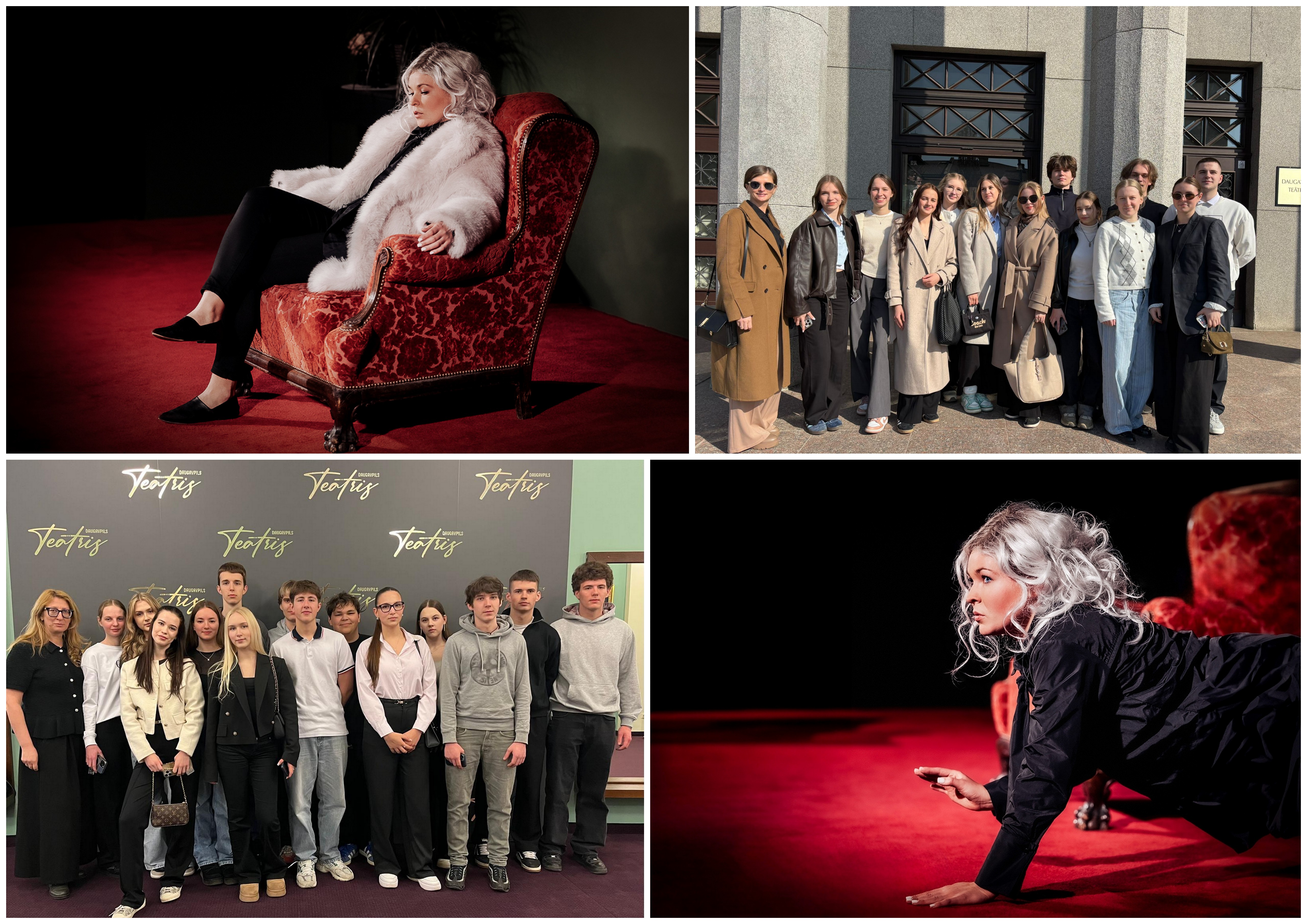 VIDUSSKOLĒNI UZ "KAĶA MEMUĀRIEM" DAUGAVPILS TEĀTRĪ