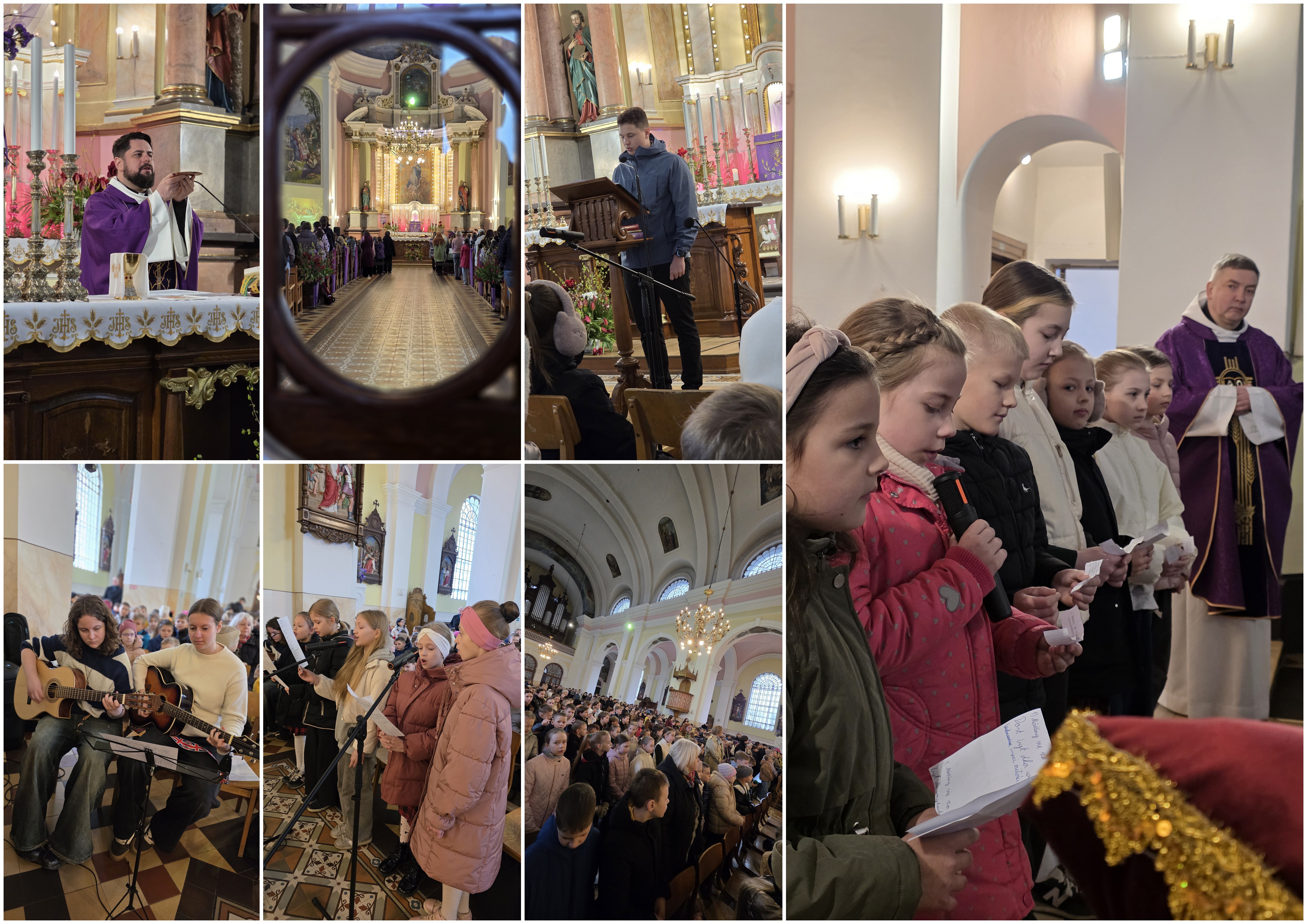 LIELDIENU PRIEKŠVAKARS SKOLĀ - KOPĪGA RĪTA LŪGŠANA BAZNĪCĀ