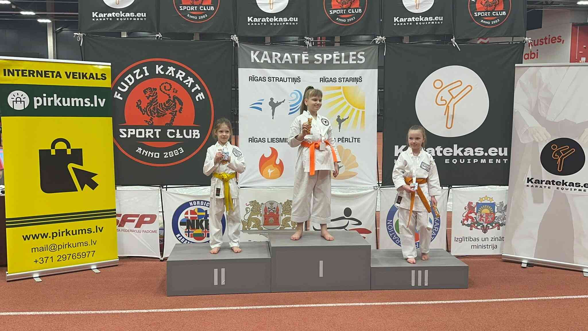 VALĒRIJAS PANĀKUMI KARATĒ SACENSĪBĀS “RĪGAS STRAUTIŅŠ 2026”