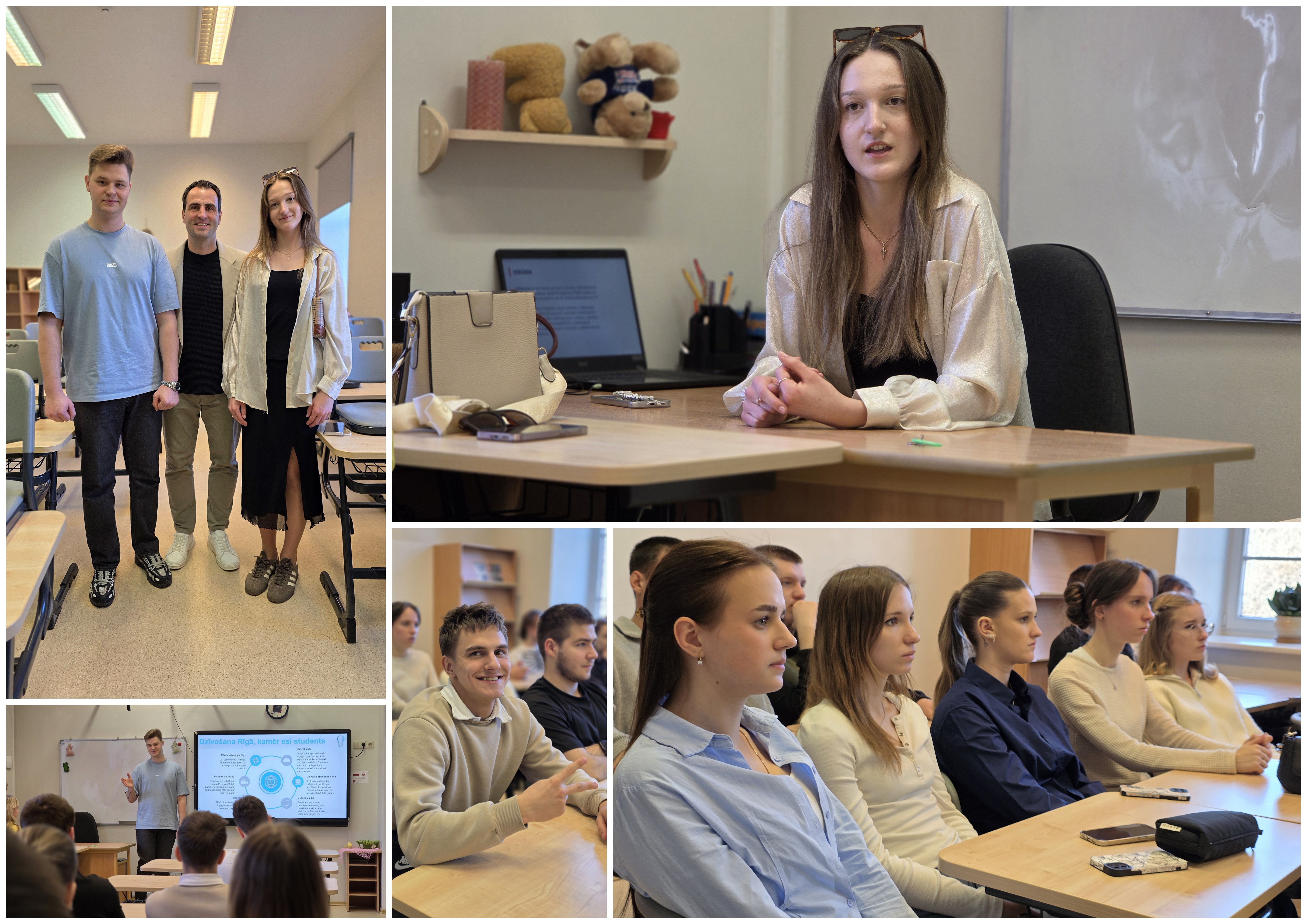 STUDENTA DZĪVE KRAKOVĀ UN RĪGĀ? 12. KLASE TIKĀS AR MŪSU ABSOLVENTIEM.