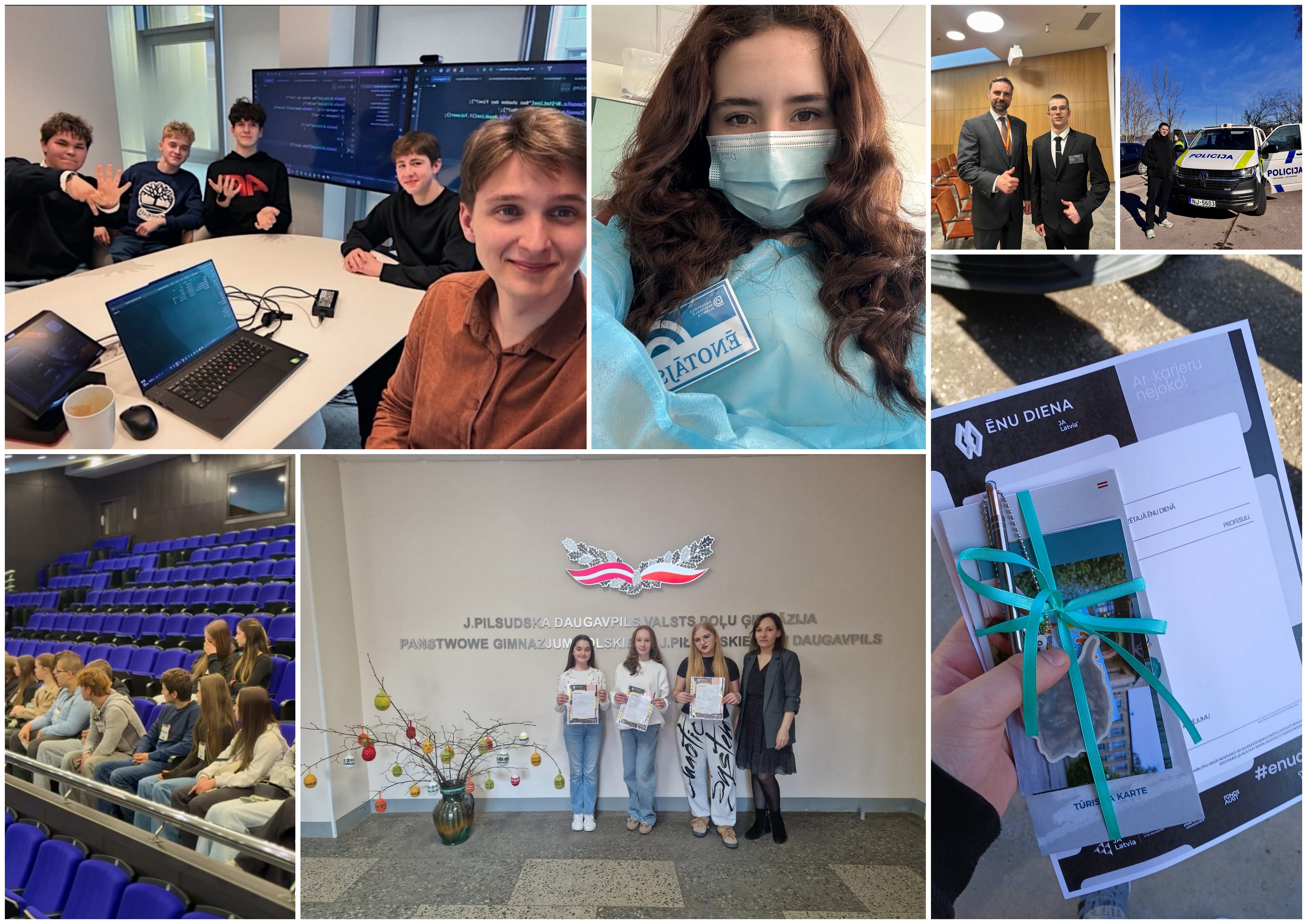 MŪSU 32 SKOLĒNI PIEDALĪJĀS VISLATVIJAS "ĒNU DIENĀ"! 3 ĒNAS PIEŅĒMĀM ARĪ SKOLĀ!