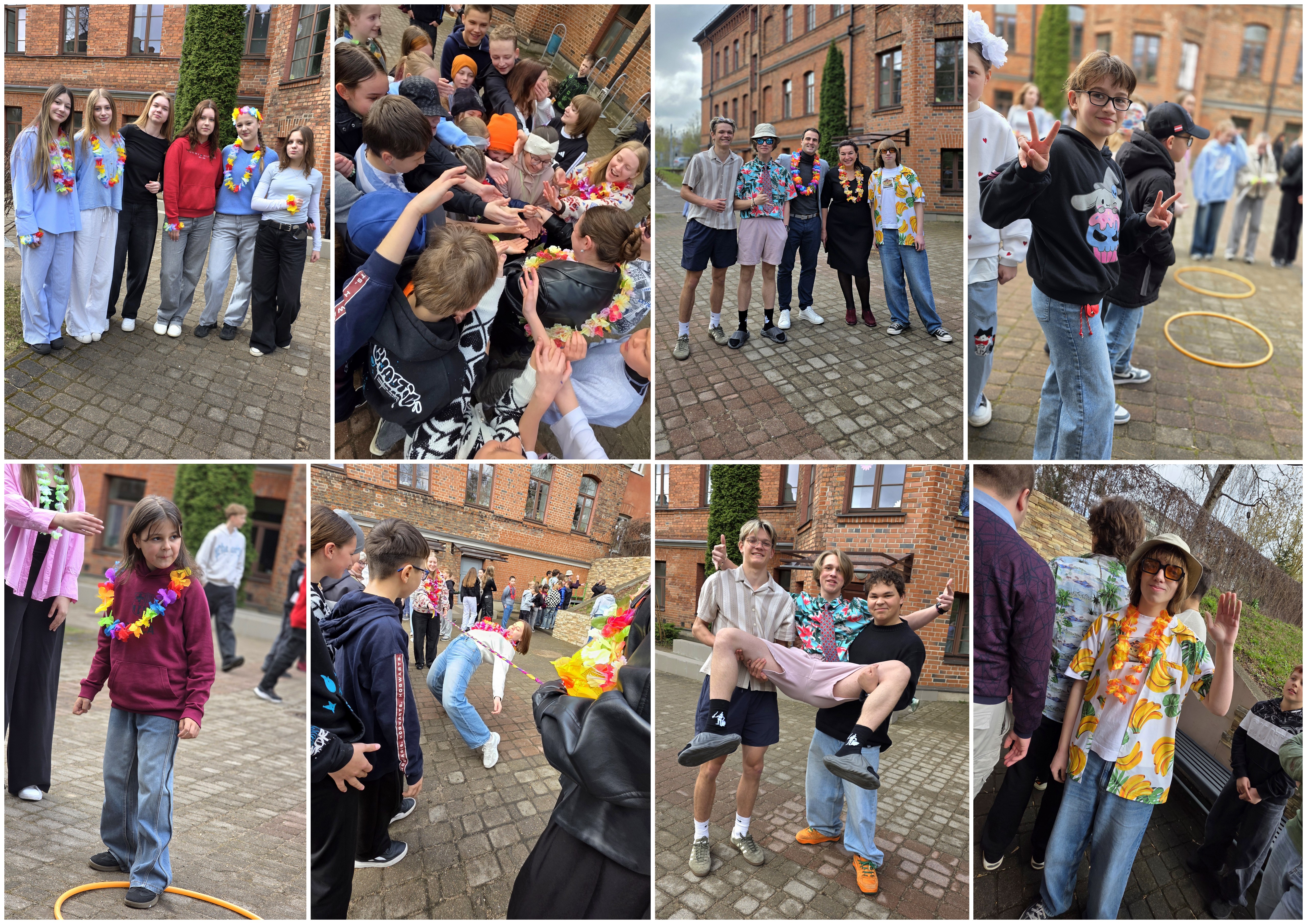 PAGALMA ATVĒRŠANAS SVĒTKI HAVAJU STILĀ