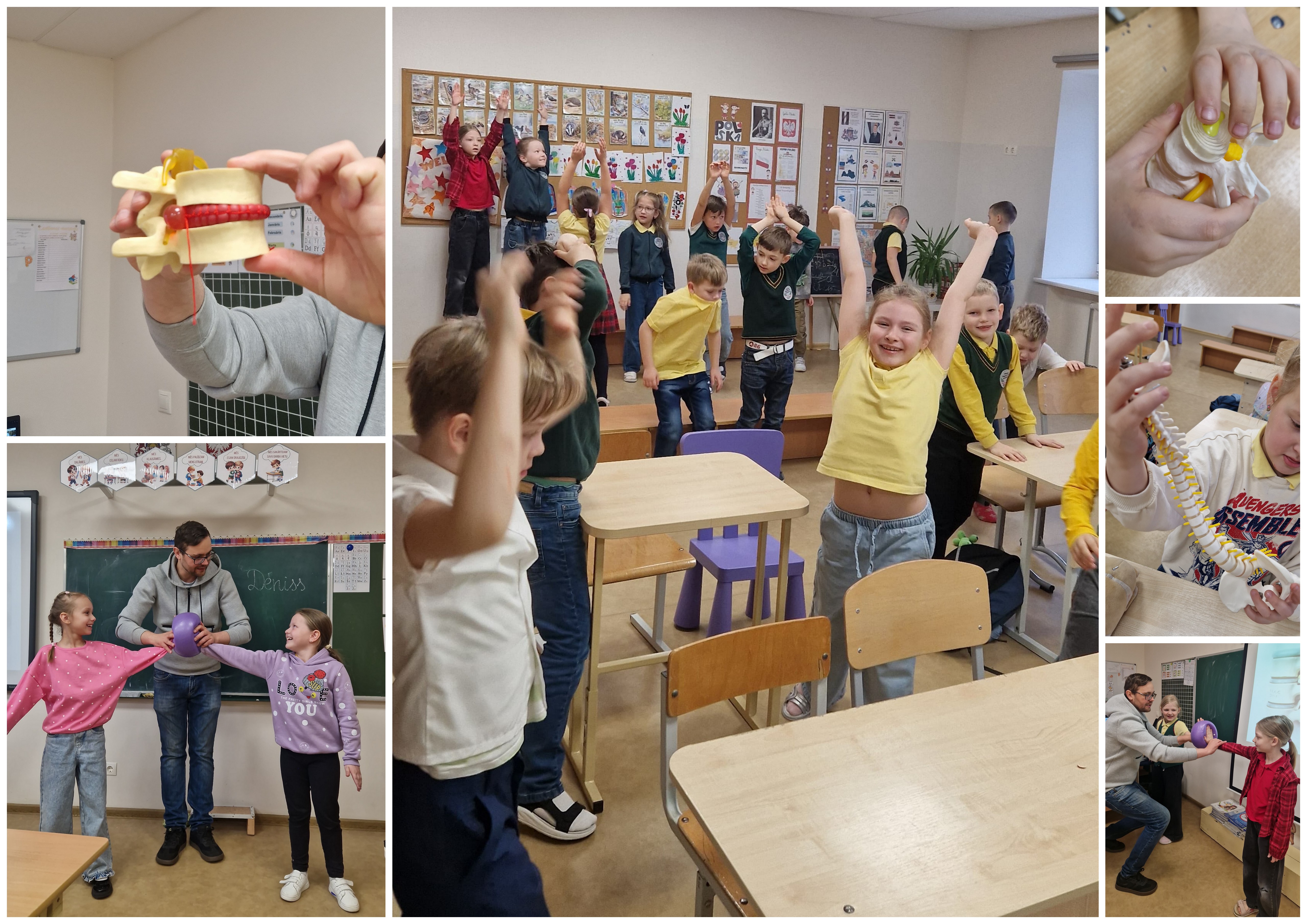 BĒRNI GUVA ZINĀŠANAS PAR VESELĪGU MUGURKAULU