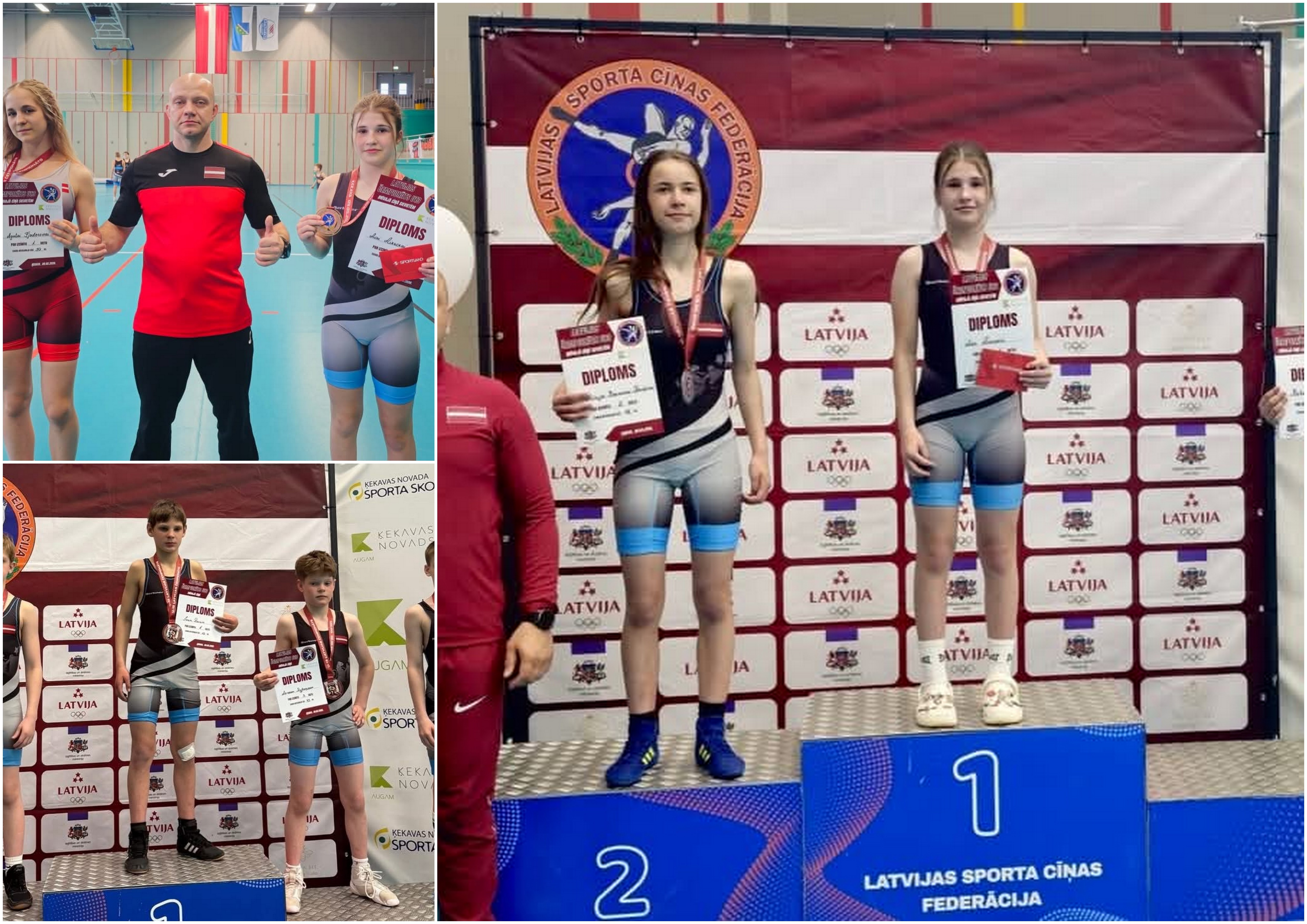 MŪSU SKOLĒNI UZ PJEDESTĀLA LATVIJAS ČEMPIONĀTĀ CĪKSTOŅIEM