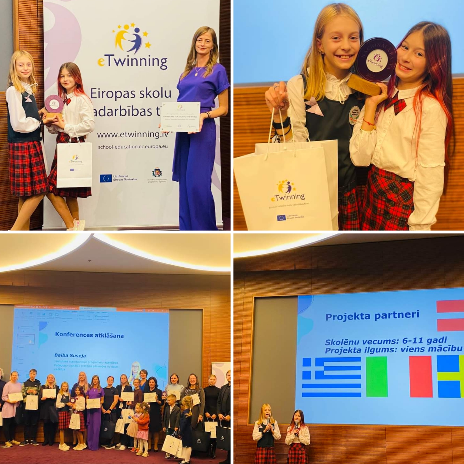 MŪSU SKOLAI IR LABĀKAIS STARPTAUTISKAIS ETWINNING PROJEKTS LATVIJĀ