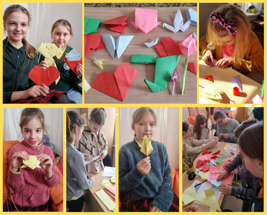 PAVASARA ORIGAMI MEISTARKLASE