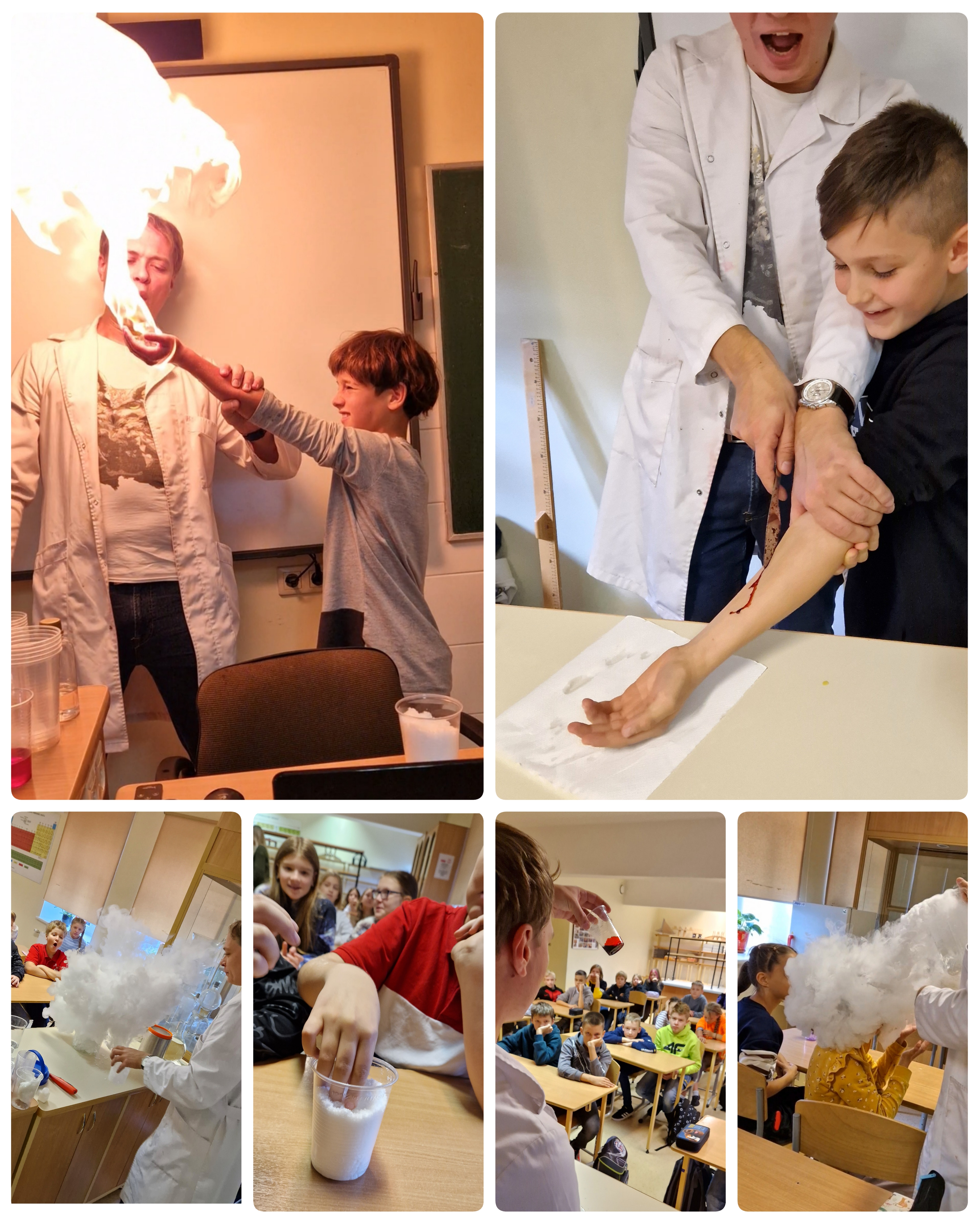 SKOLĒNIEM "DEDZINĀJA" PIRKSTUS UN "GRIEZA" ROKAS! BURVĪGS ZINĀTNISKS PRIEKŠNESUMS 5.KLASĒM!