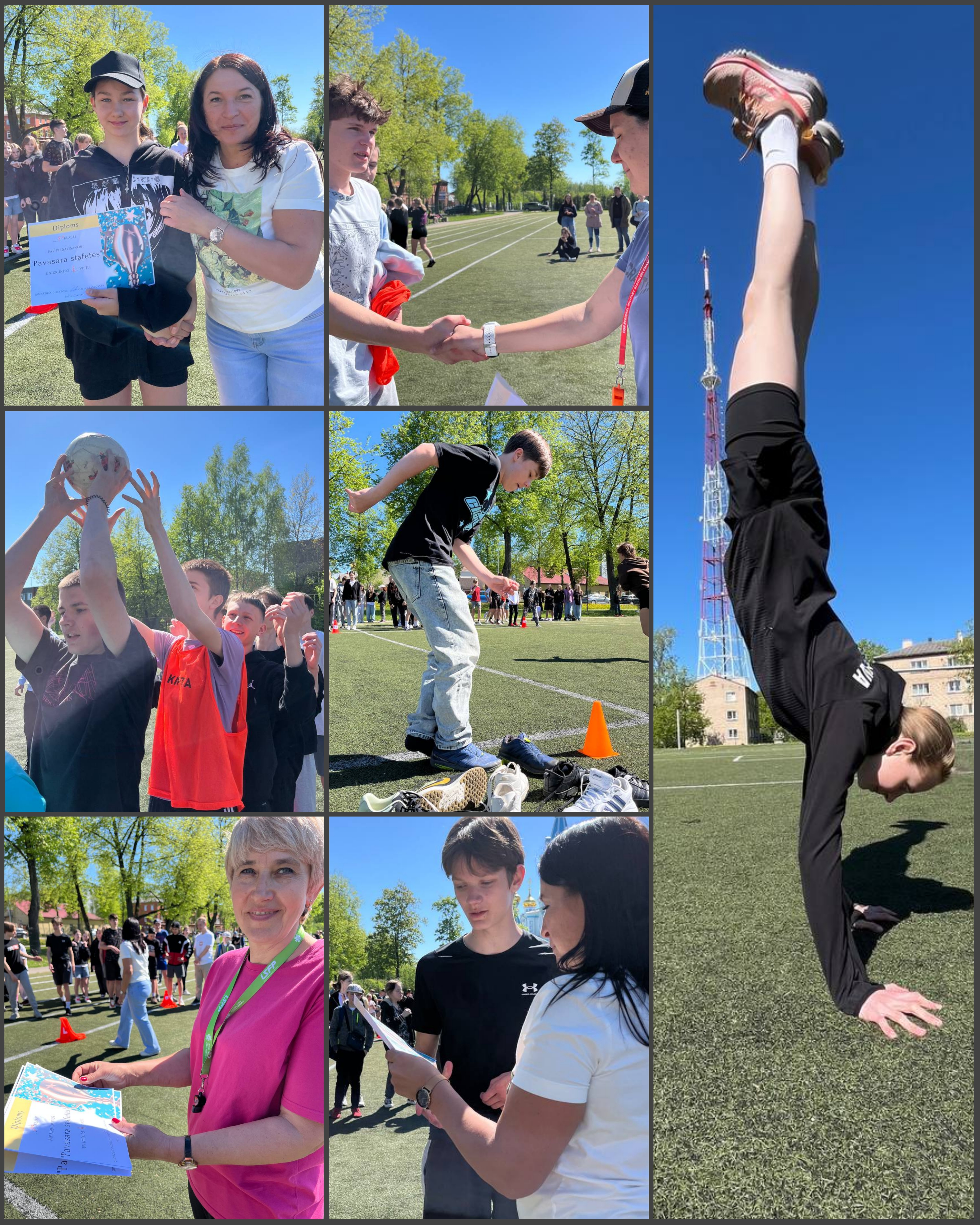 PAVASARA SPORTA STAFETES 5.-12.KLASĒM