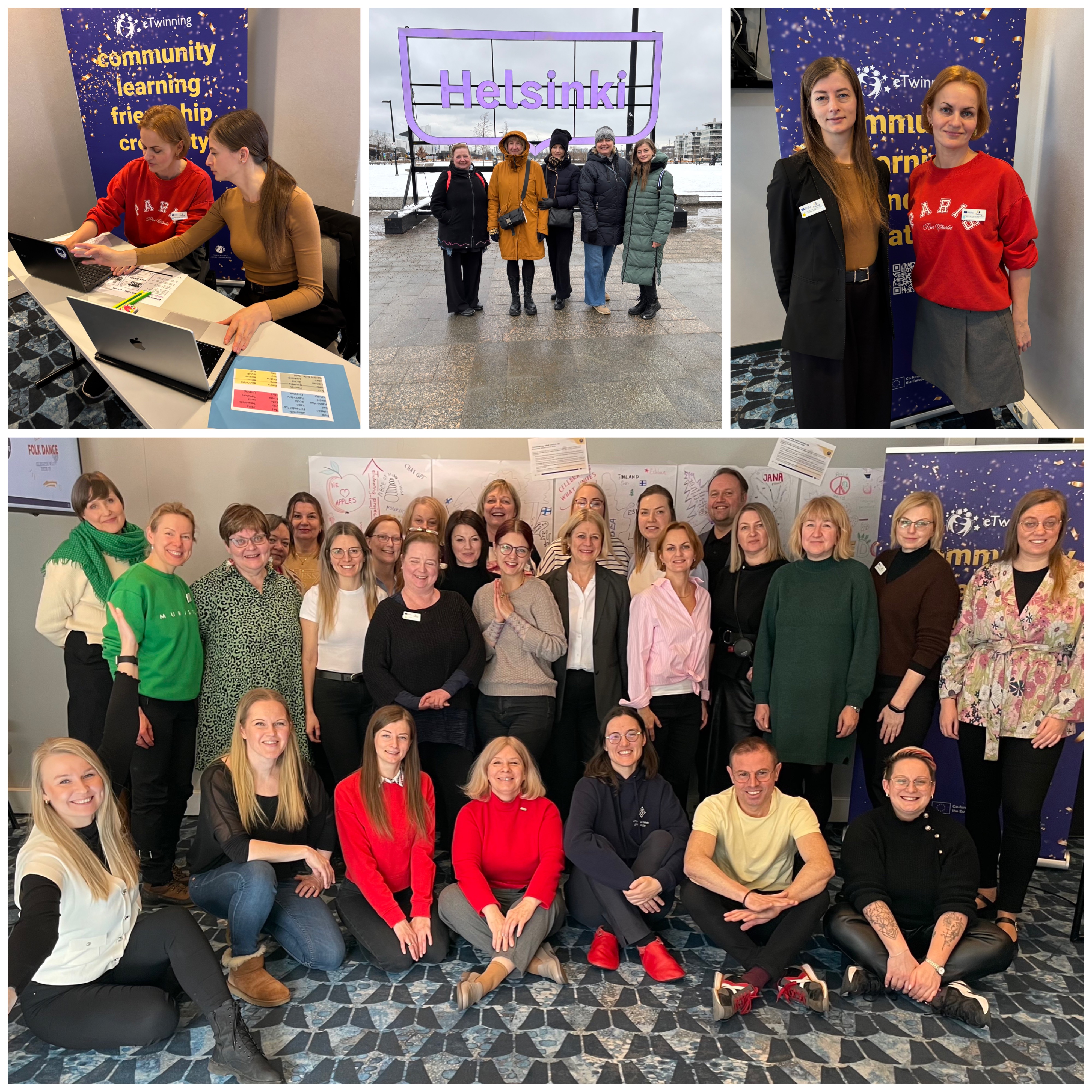 ETWINNING BALTIJAS VALSTU UN SOMU VĒSTNIEKU TIKŠANĀS HELSINKOS